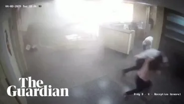 Beirut explosion: CCTV captures moment blast struck hospital