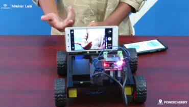Bluetooth controlled surveillance robot | Project idea