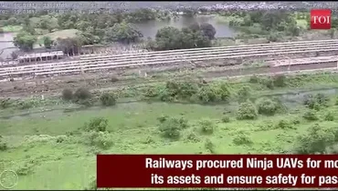 Railways to use Ninja UAV’s for security and surveillance