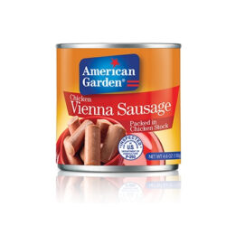 American Garden Chicken Vienna Sausage 130gm (717273503106)