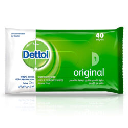 Dettol Anti Bacterial Wipes 40S