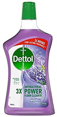 Dettol Antibacterial Power Floor Cleaner Lavender 900 ml (UAE Delivery Only)