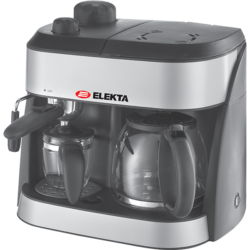 Elekta Espresso & Drip Coffee Maker (EL-ESP-12DC)