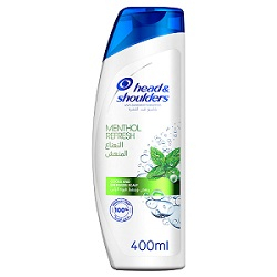 Head & Shoulders Shampoo Menthol-Refresh 400ml (UAE Delivery Only)