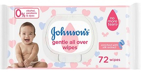 Johnsons Baby 72 Wipes (UAE Delivery Only)