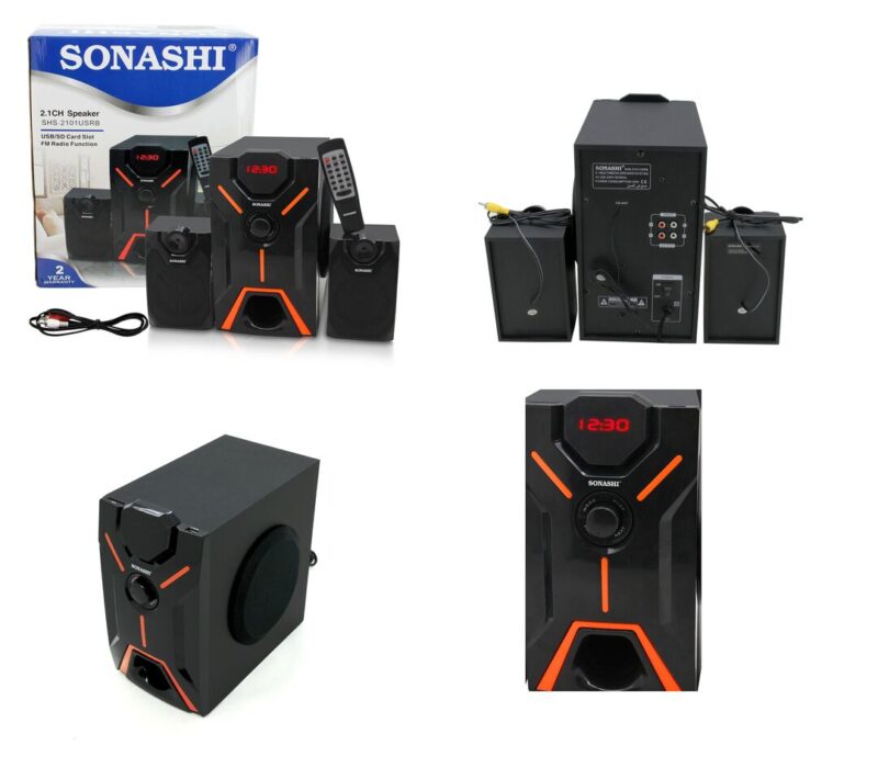 Sonashi 2.1 Channel Bluetooth Speaker