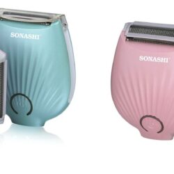 Sonashi Rechargeable Travel Mini Lady Shaver Pink & Sea Green (SLD-815)