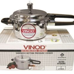 Vinod Steel Induction Pressure Cooker Outer Lid 2 Ltr