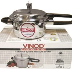 Vinod Steel Induction Pressure Cooker Outer Lid 3 Ltr