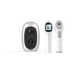 EZVIZ-C3A-IN&OUT-CAM Wi-Fi 1080p Indoor/Outdoor Battery Camera with Contec Infrared Thermometer