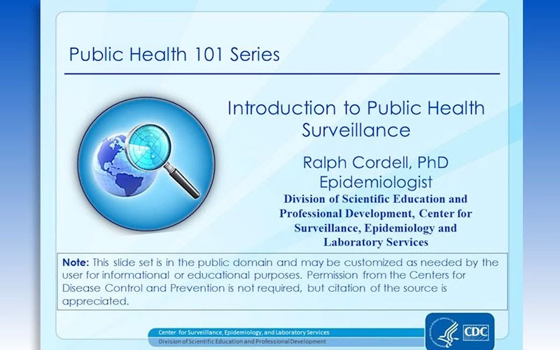 Introduction to Public Health Surveillance