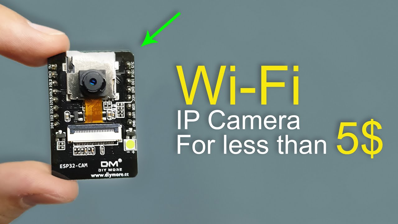 Cheap Wi-Fi IP Surveillance Camera (Very little DIY needed)