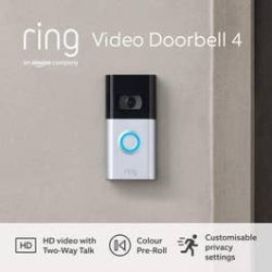 Ring Video Doorbell 4 by Amazon - HD video with two-way talk