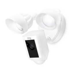 Ring Floodlight Camera Motion-Activated HD Security Cam Two-Way Talk and Siren Alarm