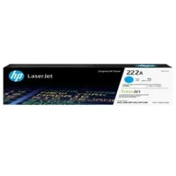 HP 222A Cyan LaserJet Toner Cartridge (W2221A)