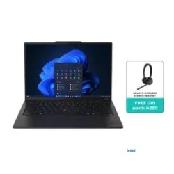 Lenovo ThinkPad X1 Carbon Gen 13 Intel Core Ultra 7 258V 32GB 1TB Intel Arc 14" 2.8K OLED 120Hz Windows 11 Pro Laptop - Black (X1Carbon-21NS00XNGR+ANC)